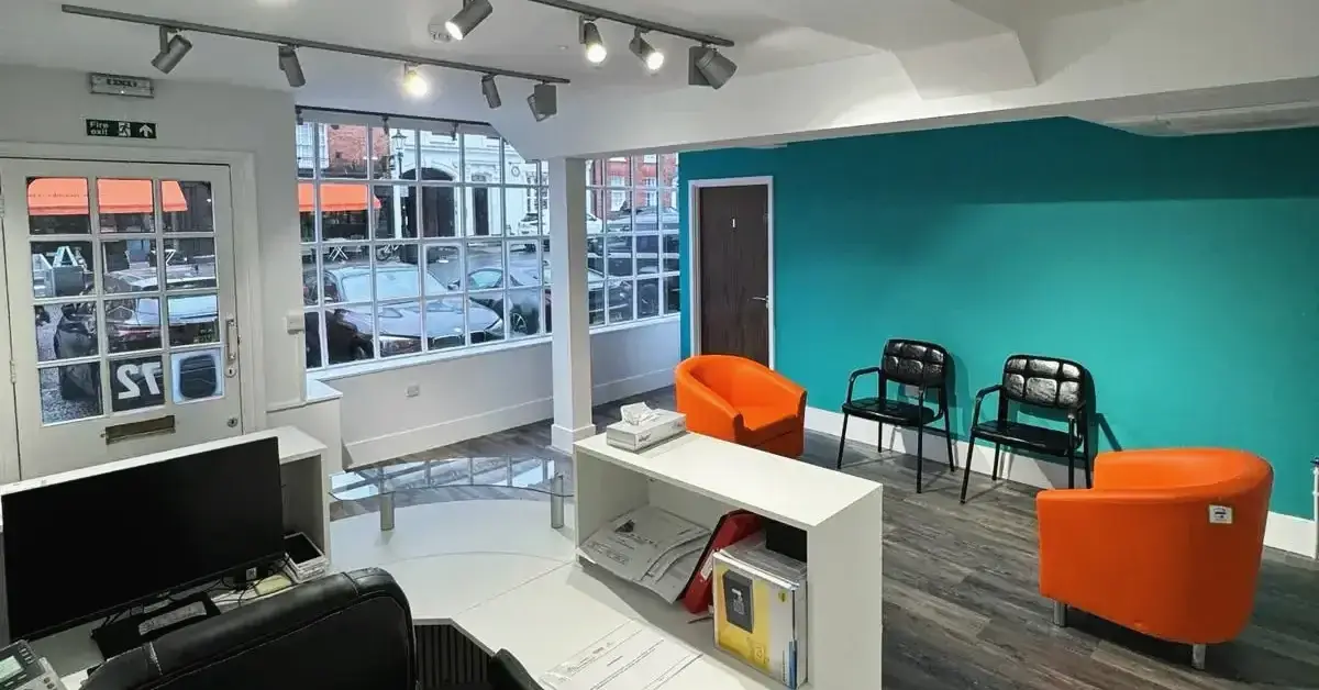 Healthcare clinic interior renovation
