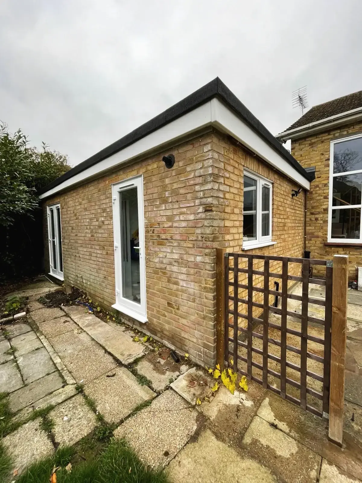 Home renovation in Guildford with rear extension in brickwork
