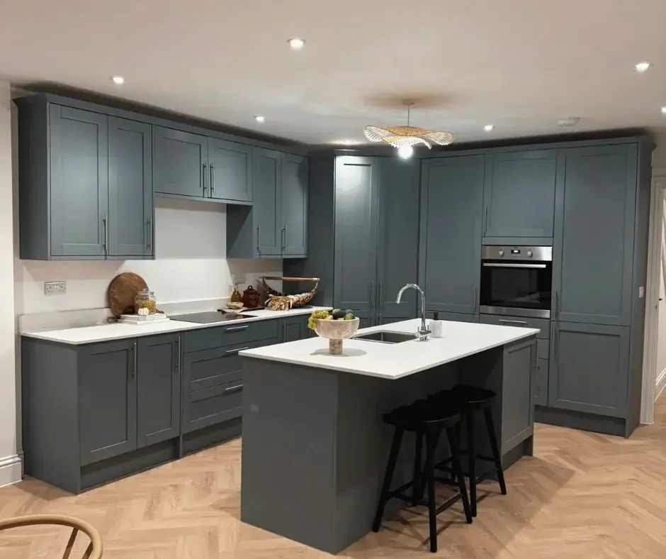 Kitchen renovation open plan