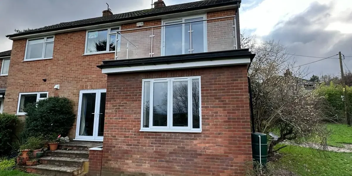 Home improvement project featuring single-storey brick extension – Godman Construction