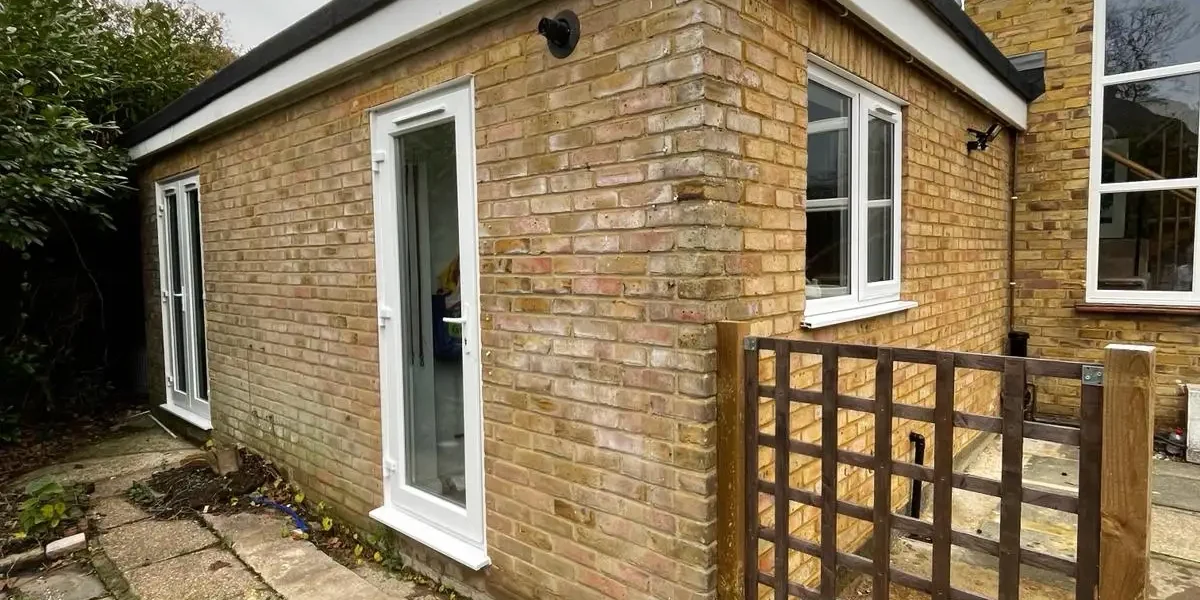 Home renovation in guildford with rear extension in brickwork by Godman Construction